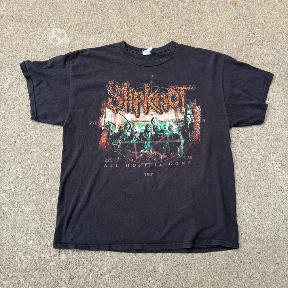 Vintage Slipknot All Hope Is Gone Tee Size XL